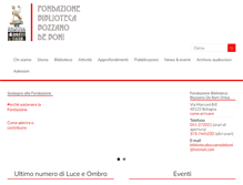 Tablet Screenshot of bibliotecabozzanodeboni.com